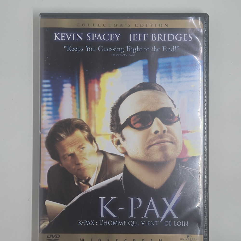 Universal K-PAX Collector's Edition DVD - Black and Gold